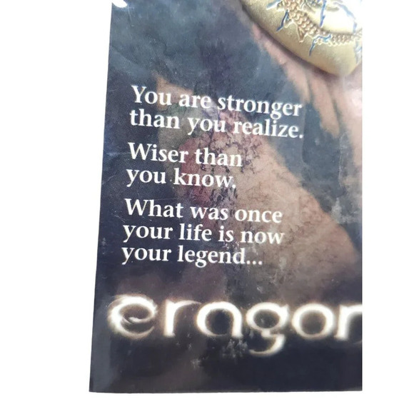 Valentine's Eragon Heart-Shaped Dragon Brooch Pin Gold Tone Vintage - Picture 3 of 5